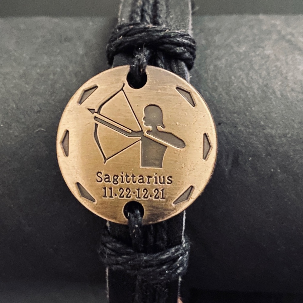 💖 Sagittarius Zodiac Bracelet 7”-9” Unisex NEW